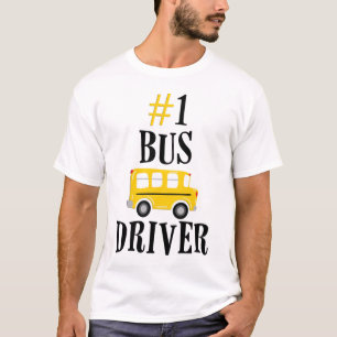 Number One Bus Driver T-Shirt