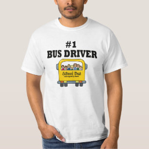 Number One Bus Driver T-Shirt