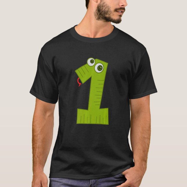 Number One Counting math Costume   T-Shirt (Front)
