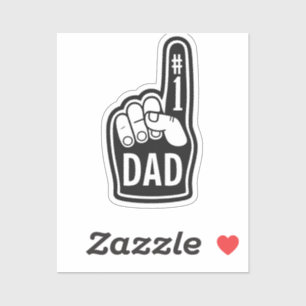 Number One Dad Foam Hand
