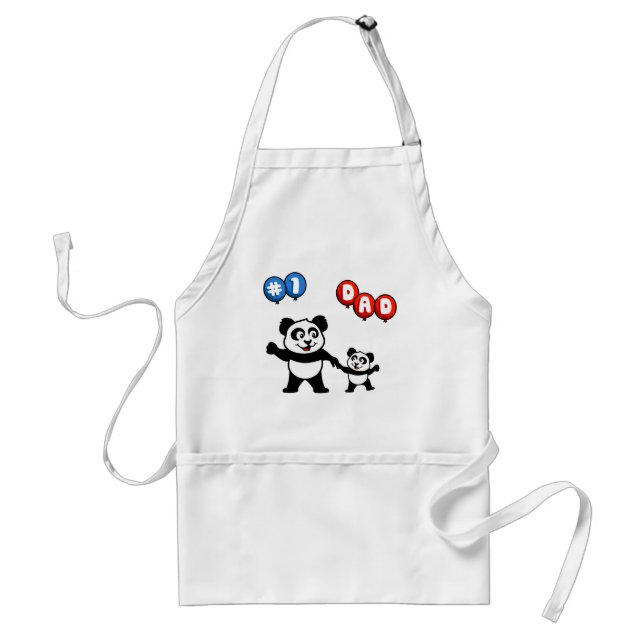 Number One Dad Standard Apron (Front)