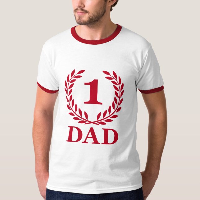 Number One Dad T-Shirt (Front)