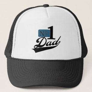 Number One Dad Trucker Hat