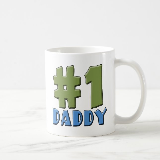 Number One Daddy Products Coffee Mug (Right)