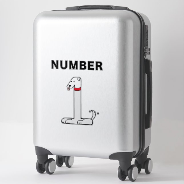 Number One Dog (Suitcase)