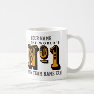 Number One Football Fan Coffee Mug