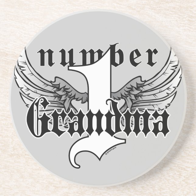 Number One Grandma Coaster (Front)
