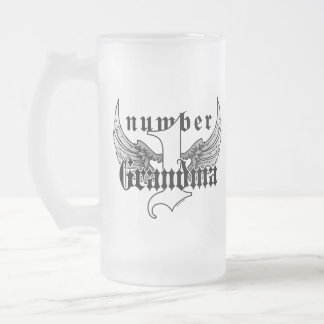 Number One Grandma Glass Mug