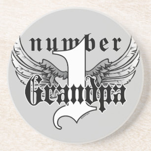 Number One Grandpa Coaster