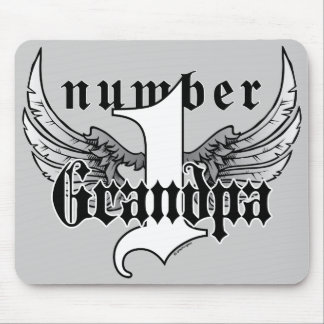 Number One Grandpa Mousepad