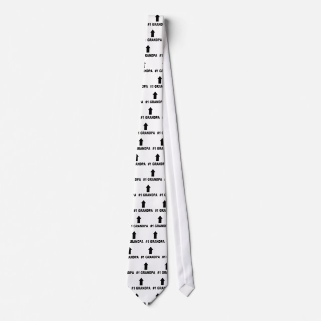 Number One Grandpa Tie (Front)