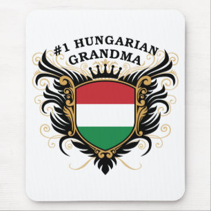Number One Hungarian Grandma Mouse Mat