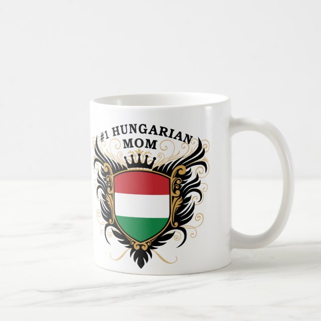 "Number One Hungarian Mum" Coffee Mug (Right)