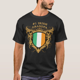 Number One Irish Grandpa T-Shirt