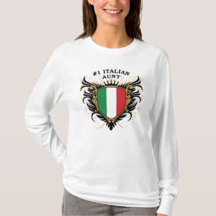 Number One Italian Aunt T-Shirt
