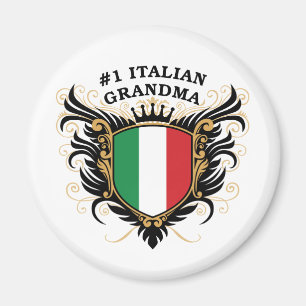 Number One Italian Grandma Magnet