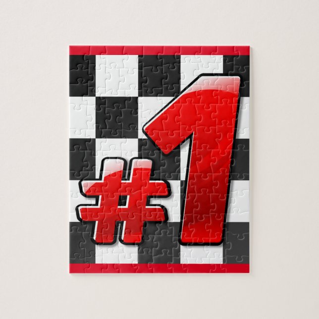 NUMBER ONE JIGSAW PUZZLE (Vertical)