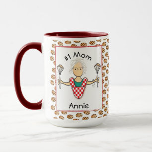 Number One Mum Grandma Mothers Day Cartoon    Mug
