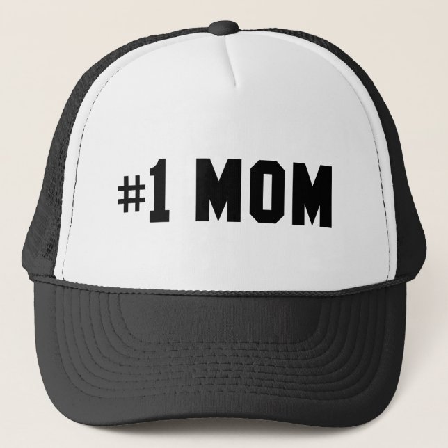 Number One Mum Trucker Hat (Front)