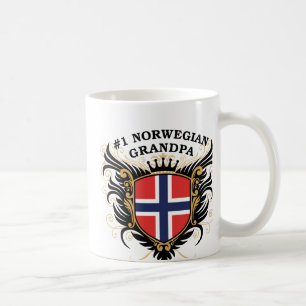 Number One Norwegian Grandpa Coffee Mug
