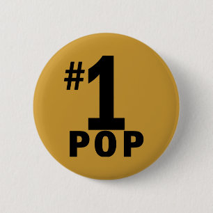 Number One Pop Products 6 Cm Round Badge