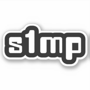 Number One Simp Sticker