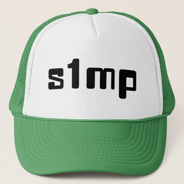 Number One Simp Trucker Hat (Front)