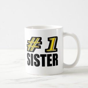 Number One Sister Coffee Mug