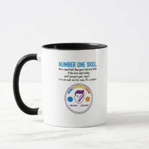 Number One Skill Office Humour & Raise Strategy Mug