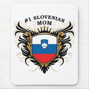 Number One Slovenian Mum Mouse Mat