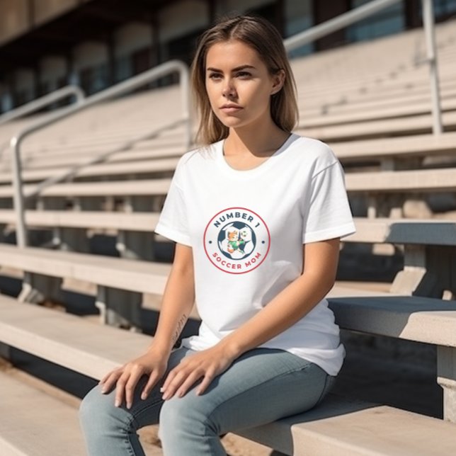 Number One Soccer Mum  T-Shirt (Creator Uploaded)