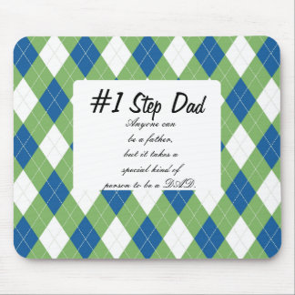 Number One Step Dad Mouse Mat