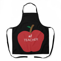 Number One Teacher Apron