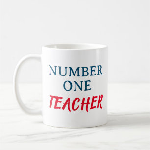 Number One Teacher Coffee Mug
