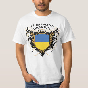 Number One Ukrainian Grandpa T-Shirt