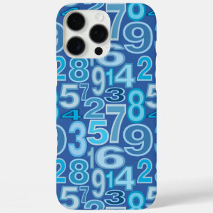 Number Pattern  iPhone 16 Pro Max Case