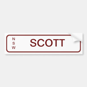 Number Plate Bedroom Door Labels