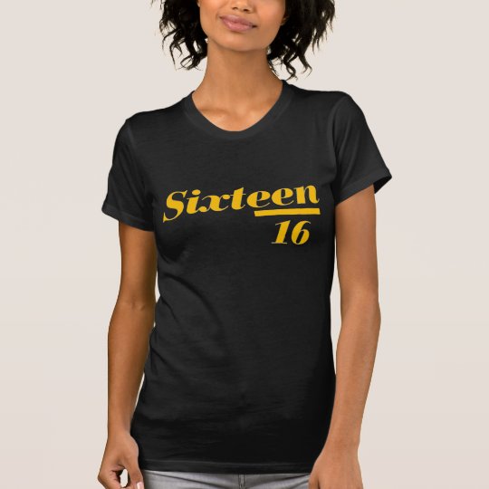 Number Sixteen T-Shirt