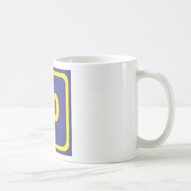 number ten coffee mug (Right)