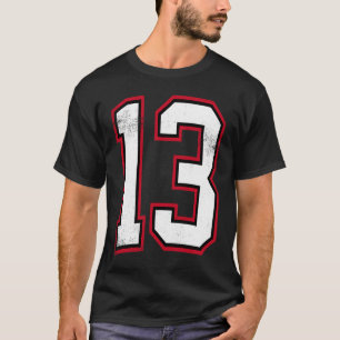 Number Thirteen 13 T-Shirt