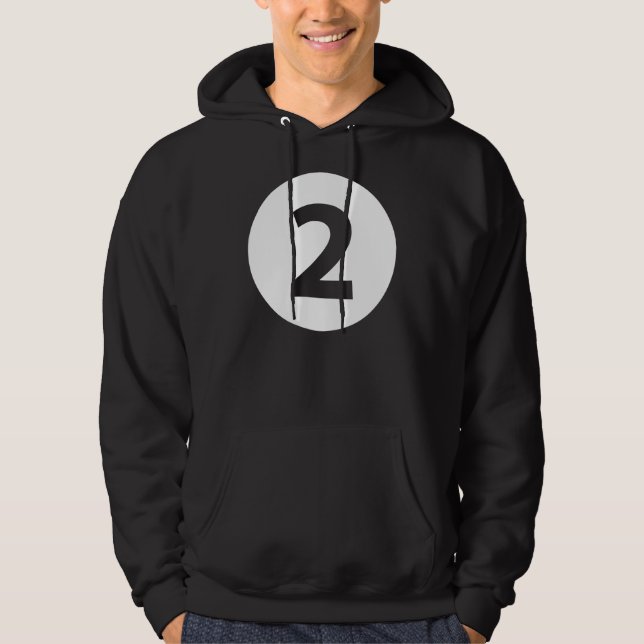 Number two hoodie (Front)