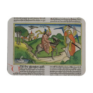 Numbers 22 20-35 Balaam's talking ass, from the 'N Magnet
