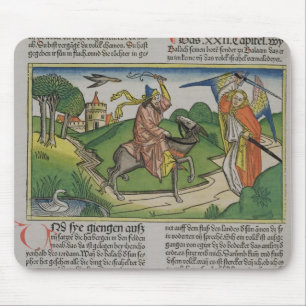 Numbers 22 20-35 Balaam's talking ass, from the 'N Mouse Mat