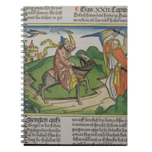 Numbers 22 20-35 Balaam's talking ass, from the 'N Notebook