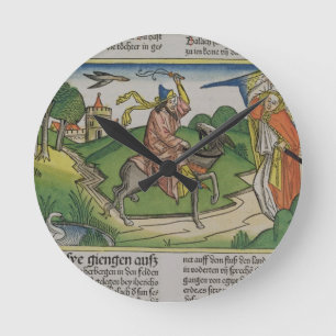 Numbers 22 20-35 Balaam's talking ass, from the 'N Round Clock