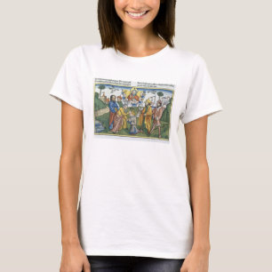 Numbers 27 18-23 Moses lays his hand upon Joshua, T-Shirt