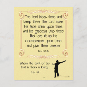 Numbers 6:24-26  flyer