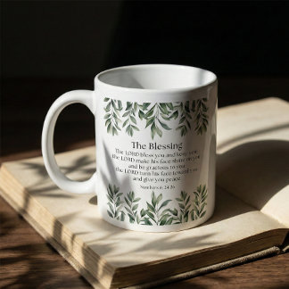 Numbers 6:24-26 The Lord Bless You and Keep You Coffee Mug