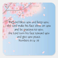 Numbers 6:24-26 The Lord Bless You and Keep You