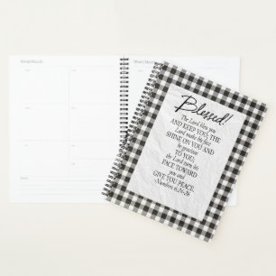Numbers 6:24–26 The Lord Bless You Neutral Vintage Planner